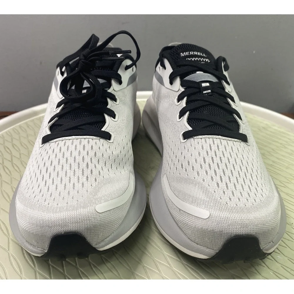 Merrell Men Morphlite White/Black Road To Trail Running Shoes Sz.9 Sneakers NWB